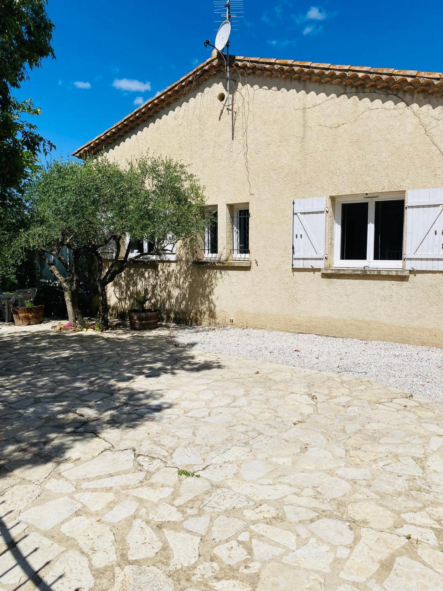 Saint-Vincent-de-Barbeyrargues Magnifique Villa Typique Du Sud Avec Piscine Privee Et Jardin Mediterraneen מראה חיצוני תמונה
