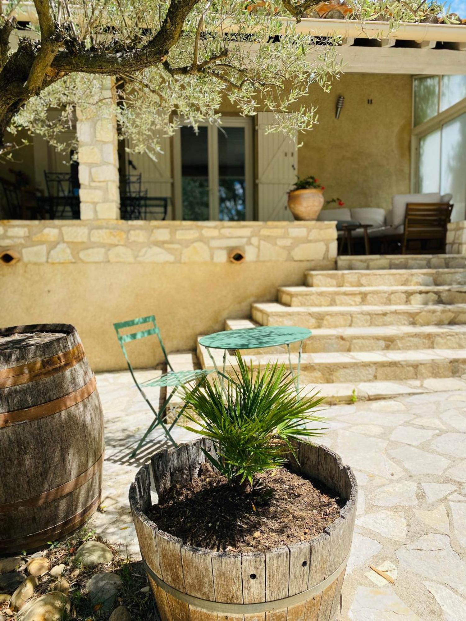 Saint-Vincent-de-Barbeyrargues Magnifique Villa Typique Du Sud Avec Piscine Privee Et Jardin Mediterraneen מראה חיצוני תמונה